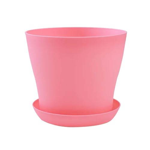 Terrarien für Blumenkübel Blumentopf, rund, Pflanzgefäße, Bonbonfarben, Topf, Büro, Schreibtisch, Balkon, Heim, Garten, Dekoration, Outdoor, Topf Flaschengarten(H,L 1000ML) von CQJJXKYC
