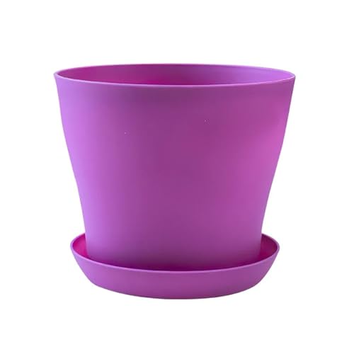 Terrarien für Blumenkübel Blumentopf, rund, Pflanzgefäße, Bonbonfarben, Topf, Büro, Schreibtisch, Balkon, Heim, Garten, Dekoration, Outdoor, Topf Flaschengarten(I,S 300ML) von CQJJXKYC