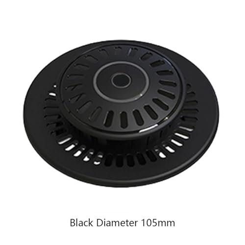 Terrarien für Blumenkübel Desktop-Glas-Pflanzenterrarium mit Wachstumslicht Creativity Dew Collection Glasvase für Haus, Garten, Büro Flaschengarten(Black S) von CQJJXKYC