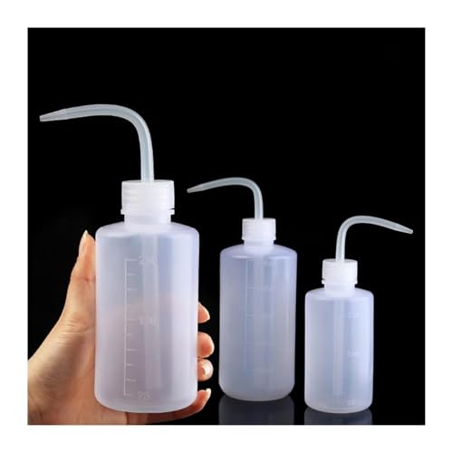 Terrarien für Blumenkübel Flasche mit gebogenem Ausguss, scharfer Ausguss, Gießflasche, Werkzeug mit Skala, Quetschflasche, Bewässerung, Gartengeräte Flaschengarten(500ml) von CQJJXKYC