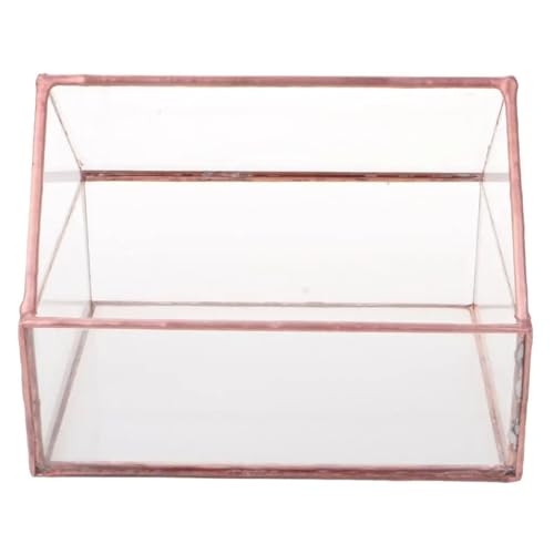 Terrarien für Blumenkübel Glashaus Terrarium Container Geometrischer Sukkulenten Übertopf Hochzeitskarte Box Dekor Flaschengarten von CQJJXKYC