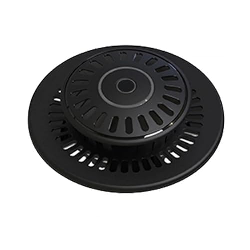 Terrarien für Blumenkübel Glaspflanzenterrarium mit WachstumslichtDesktopGlasPflanzeTerrariumSukkulenteMoosLandschaftGeschenke für Pflanzenliebhaber Flaschengarten(Black S) von CQJJXKYC