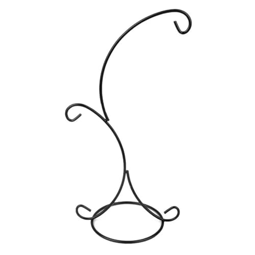 Terrarien für Blumenkübel Ornament-Displayständer, 2 Haken, Ornamenthalter, Rack für Glaskugel, Luftterrarium Flaschengarten von CQJJXKYC