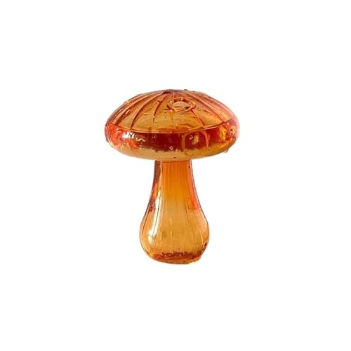 Terrarien für Blumenkübel Pilz Glas Blumenvase Hydroponischen FlowerTerrarium Blume Flasche Desktop Deco Aromatherapie Flasche Flaschengarten(S11) von CQJJXKYC