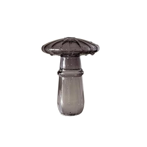 Terrarien für Blumenkübel Pilz Glas Blumenvase Hydroponischen FlowerTerrarium Blume Flasche Desktop Deco Aromatherapie Flasche Flaschengarten(S12) von CQJJXKYC