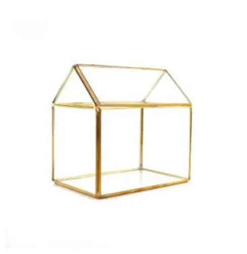 Terrarien für Blumenkübel Verschiedene unregelmäßige geometrische Glas Sukkulenten Pflanzer Vase Terrarium Container Tischplatte Topf DIY Home Office Flaschengarten(11) von CQJJXKYC