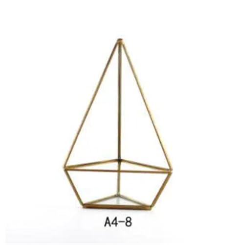 Terrarien für Blumenkübel Verschiedene unregelmäßige geometrische Glas Sukkulenten Pflanzer Vase Terrarium Container Tischplatte Topf DIY Home Office Flaschengarten(4) von CQJJXKYC