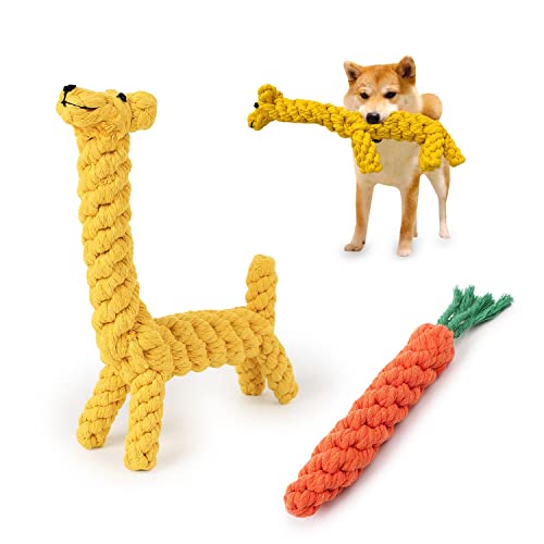 2 Pack Dog Haustier welpe kleine mittlere Hunde kauen Spielzeug Besen boaredom seilknoten Training Durable zähne interaktives Geschenk Set Baumwolle zahnärztliche Pflege behandelt ängstliche Giraffe 2 Pack Dog Haustier welpe kleine mittlere Hunde kauen Spielzeug Besen boaredom seilknoten Training Durable zähne interaktives Geschenk Set Baumwolle zahnärztliche Pflege behandelt ängstliche Giraffe von CQQNIU