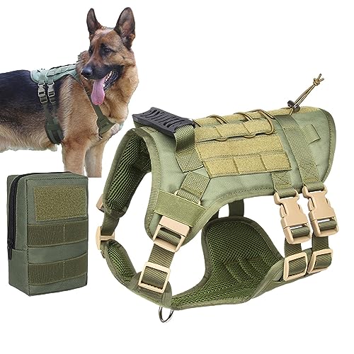 CQSJX Anti-Pull-Hundegeschirr, Haustierwestengeschirr - Haustier-Weste-Gurt-Hundegeschirr | Atmungsaktive, verstellbare Hundetrainingsweste für große und mittelgroße Haustiere von CQSJX