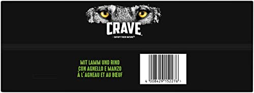 CRAVE Hund Beutel mit Lamm und Rind 2,8kg von CRAVE