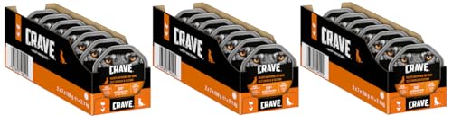 CRAVE Hund Schale Pastete mit Huhn und Truthahn 3 x 7 x 150g von CRAVE