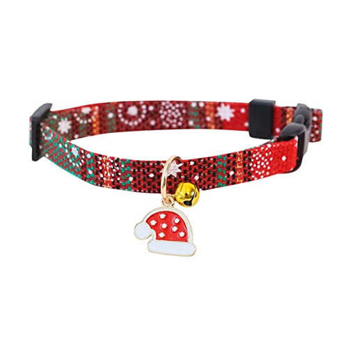 CRGANGZY Hund Katze Halsband Weihnachtsdekoration Verstellbar Hund Katze Zubehör mit Weihnachtsmann Anhänger Hund Katze Halsband for Festival Party Hund Katze Halsband Weihnachtsdekorationen CRGANGZY Hund Katze Halsband Weihnachtsdekoration Verstellbar Hund Katze Zubehör mit Weihnachtsmann Anhänger Hund Katze Halsband for Festival Party Hund Katze Halsband Weihnachtsdekorationen von CRGANGZY