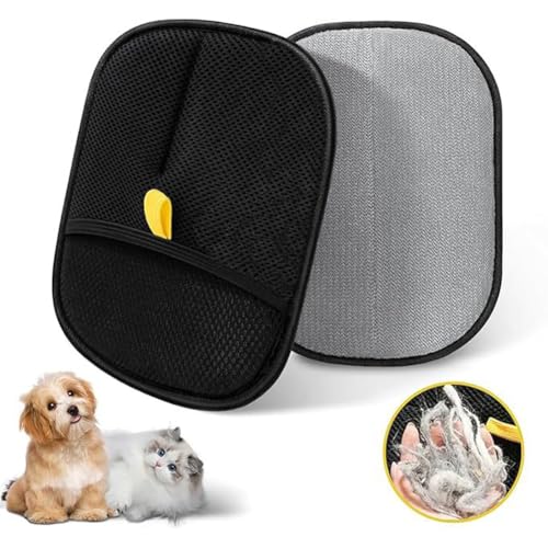CRGANGZY Reversibler Haustier-Haarentferner-Handschuh aus hochwertigem Gewebe - Waschbarer Katzen-, Hund- und Kaninchen-Haarentferner for Zuhause, ideal for Sofas und Kleidung CRGANGZY Reversibler Haustier-Haarentferner-Handschuh aus hochwertigem Gewebe - Waschbarer Katzen-, Hund- und Kaninchen-Haarentferner for Zuhause, ideal for Sofas und Kleidung von CRGANGZY