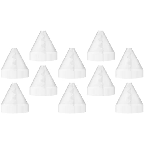 CRILSTYLEO 10 STK Konische Schutzhülle Für Pflanzensämlinge Unterstützung Pflanzenschutzglocke Liner Plane Gitter Draht Patch Beschützer Unterstützt Sieb Pflanzenschutzhülle Netz Das Haustier von CRILSTYLEO