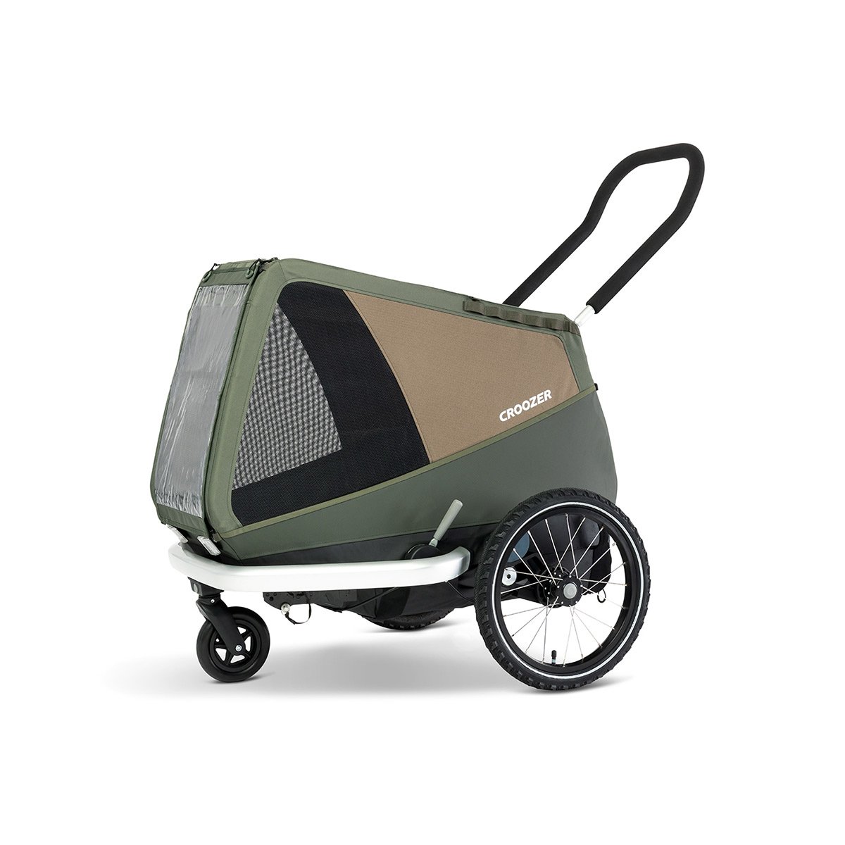 Croozer Fahrradanhänger Dog Enna Moss Green Croozer Fahrradanhänger Dog Enna Moss Green von CROOZER