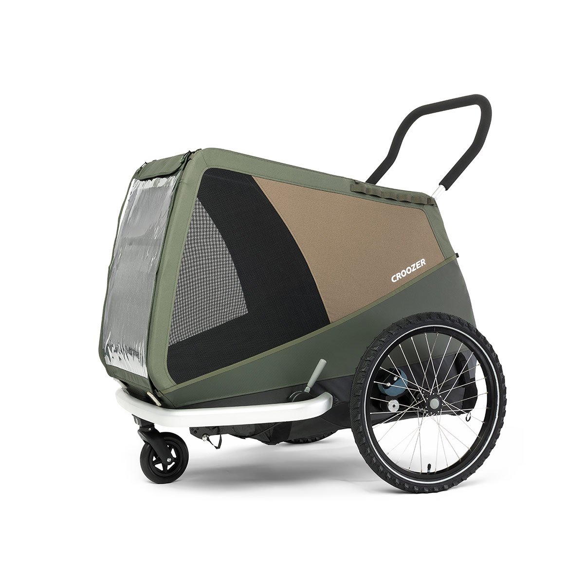 Croozer Fahrradanhänger Dog Mikke Moss Green von CROOZER