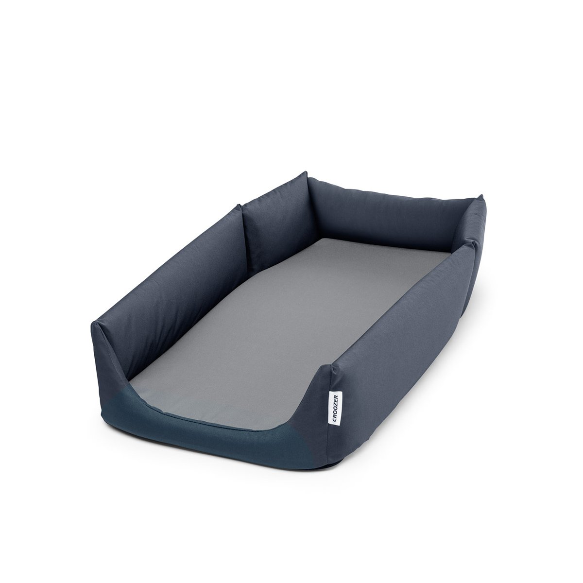 Croozer Hundebett für Fahrradanhänger Moonlight Black Enna (77x41x14cm) von CROOZER
