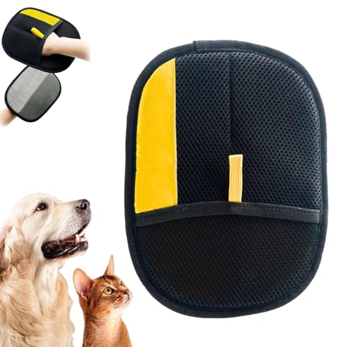 Petlova Glove, Petlova Sweep Glove, Pet Hair RemovalGloves, Double-Sided Reusable ElectrostaticGloves Pet Hair, Cat & DogHairs Remover for Couch, Furniture, Car Seat (1PC) von CRTZHA