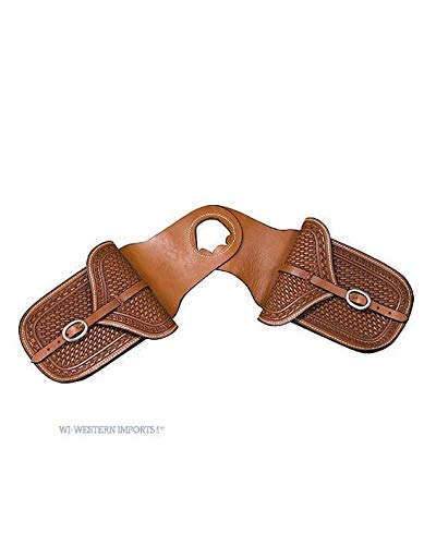 CSF Horn-Satteltasche aus Leder von CSF