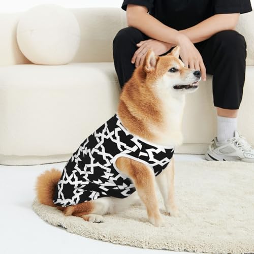 CSIVKEJ Haustierbekleidung für Katzen und Hunde, Mandala-Druck, weich, niedlich, Welpen, Weste, kleine, mittelgroße und große Hunde CSIVKEJ Haustierbekleidung für Katzen und Hunde, Mandala-Druck, weich, niedlich, Welpen, Weste, kleine, mittelgroße und große Hunde von CSIVKEJ