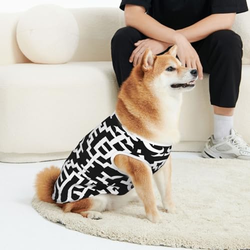 CSIVKEJ Haustierbekleidung für Katzen und Hunde, Mandala-Druck, weich, niedlich, Welpen, Weste, kleine, mittelgroße und große Hunde CSIVKEJ Haustierbekleidung für Katzen und Hunde, Mandala-Druck, weich, niedlich, Welpen, Weste, kleine, mittelgroße und große Hunde von CSIVKEJ