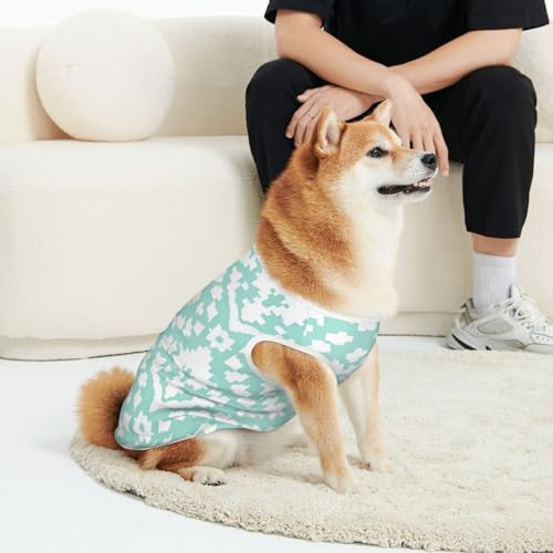 CSIVKEJ Haustierbekleidung für Katzen und Hunde, marokkanisches Gittermuster, weich, niedlich, für kleine, mittelgroße und große Hunde CSIVKEJ Haustierbekleidung für Katzen und Hunde, marokkanisches Gittermuster, weich, niedlich, für kleine, mittelgroße und große Hunde von CSIVKEJ