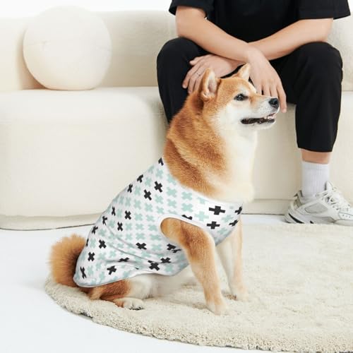 CSIVKEJ Hunde-T-Shirt für Katzen und Hunde, Pfeilmuster, weich, niedlich, für kleine und mittelgroße Hunde CSIVKEJ Hunde-T-Shirt für Katzen und Hunde, Pfeilmuster, weich, niedlich, für kleine und mittelgroße Hunde von CSIVKEJ