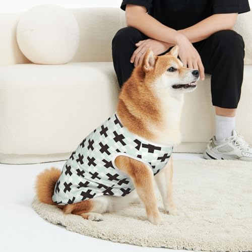CSIVKEJ Hunde-T-Shirt für Katzen und Hunde, Pfeilmuster, weich, niedlich, für kleine und mittelgroße Hunde CSIVKEJ Hunde-T-Shirt für Katzen und Hunde, Pfeilmuster, weich, niedlich, für kleine und mittelgroße Hunde von CSIVKEJ