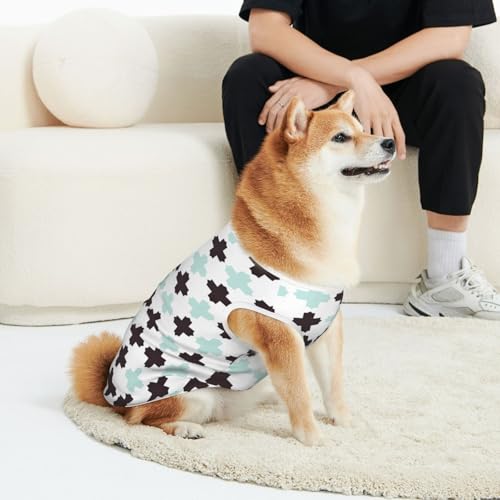 CSIVKEJ Hunde-T-Shirt für Katzen und Hunde, Pfeilmuster, weich, niedlich, für kleine und mittelgroße Hunde CSIVKEJ Hunde-T-Shirt für Katzen und Hunde, Pfeilmuster, weich, niedlich, für kleine und mittelgroße Hunde von CSIVKEJ