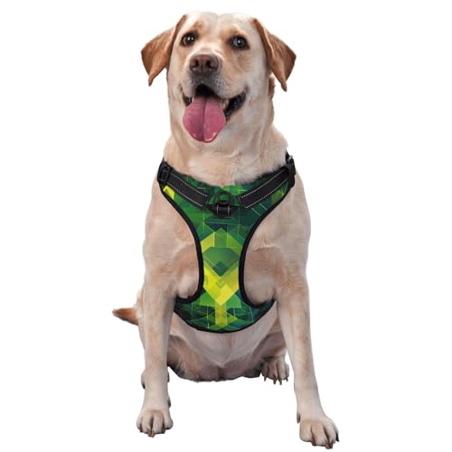 CSIVKEJ Hundeleinen-Weste, kein Ziehen, für mittelgroße und große Hunde, reflektierend, Anti-Erstickung, Oxford-Weste mit leicht zu kontrollierendem Griff für Training oder Spazierengehen. CSIVKEJ Hundeleinen-Weste, kein Ziehen, für mittelgroße und große Hunde, reflektierend, Anti-Erstickung, Oxford-Weste mit leicht zu kontrollierendem Griff für Training oder Spazierengehen. von CSIVKEJ