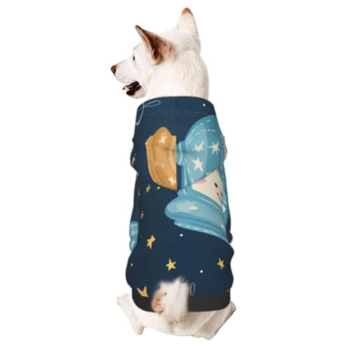 Christmas Lights Chic 3D Dog Hoodies for Small Pets A Cozy Costume for Stylish Puppy Cosplay Delight L von CSIVKEJ