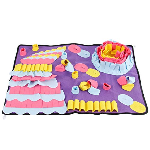 Schnüffelteppich für Hunde Pet Dogs Snuffle Mat Leck-Nahrungsmittel Pad Cat Dog Training Decke Nose Arbeit Spielzeug Verlangsamen Füttern Intelligenz Mats Schnüffelkissen für Haustiere Schnüffelteppich für Hunde Pet Dogs Snuffle Mat Leck-Nahrungsmittel Pad Cat Dog Training Decke Nose Arbeit Spielzeug Verlangsamen Füttern Intelligenz Mats Schnüffelkissen für Haustiere von CSSHNL