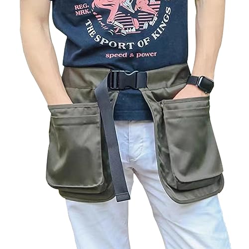 CSXMONEY Dog Handler Trainingswerkzeuge Aufbewahrung Taille Taschen, Hundetrainer Leckerlibeutel für Männer und Frauen (Grün) von CSXMONEY
