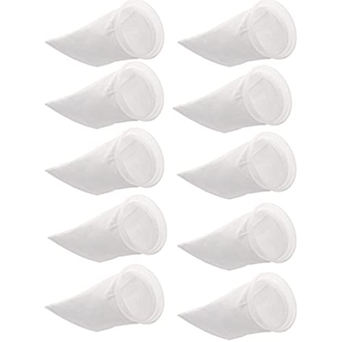 CSXMONEY Filterbeutel für Aquarien, 150 Mikron, Filz, 10,2 cm Durchmesser, 10 Stück von CSXMONEY