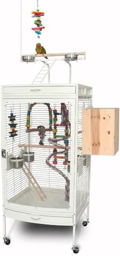 Vogelkäfig, Vogelkäfig, dekorativer Vogelkäfig, transparenter Vogelkäfig, großer Papageienkäfig Vogelkäfig, Vogelkäfig, dekorativer Vogelkäfig, transparenter Vogelkäfig, großer Papageienkäfig von CSYQPDMBDL
