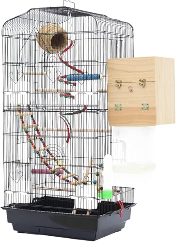 Vogelkäfig Vogelkäfig Vogelkäfig Edelstahl 37 Zoll Vogelkäfig Hängender Vogelkäfig mit Ständer und Unterem Tablett Standvogelkäfig Vogelkäfig Vogelkäfig Vogelkäfig Edelstahl 37 Zoll Vogelkäfig Hängender Vogelkäfig mit Ständer und Unterem Tablett Standvogelkäfig von CSYQPDMBDL