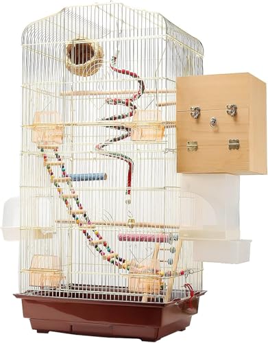 Vogelkäfig Vogelkäfig Vogelkäfig Hängender Vogelkäfig 37 Zoll Höhe für Papageien, Sittiche, Käfer, Tauben, Flugsitzstangen Vogelkäfig Vogelkäfig Vogelkäfig Hängender Vogelkäfig 37 Zoll Höhe für Papageien, Sittiche, Käfer, Tauben, Flugsitzstangen von CSYQPDMBDL