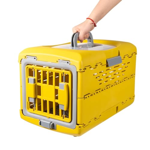 CStern Faltbare Transportbox für Hunde Kätzchen,Tragbar Hundebox Katzenbox von CStern