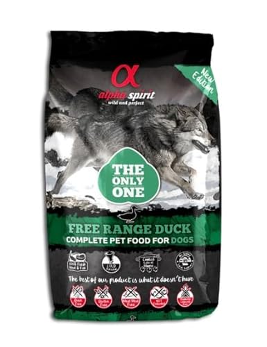 Alpha Spirit Ente Trockenfutter für Hunde (3 kg) von CT-TRONICS