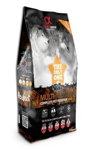 Alpha Spirit Multiprotein Trockenfutter für Hunde (12 kg) von CT-TRONICS