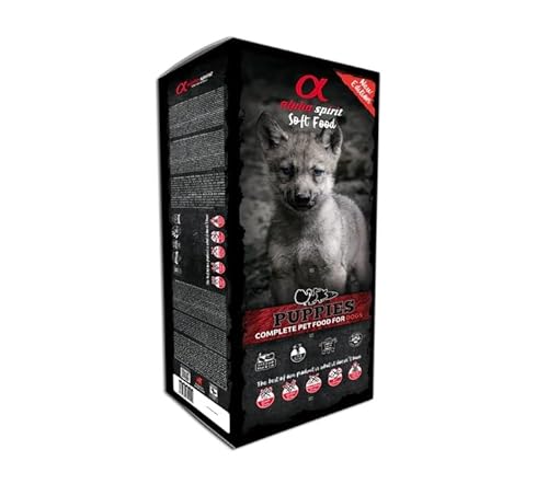 Alpha Spirit Welpen Halbnassfutter für Hunde (9 kg) von CT-TRONICS