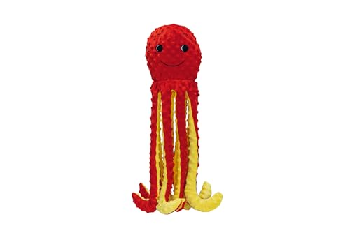 Beeztees Hundespielzeug | Faserfüllter Oktopus | Größe L | Rot Beeztees Hundespielzeug | Faserfüllter Oktopus | Größe L | Rot von CT-TRONICS