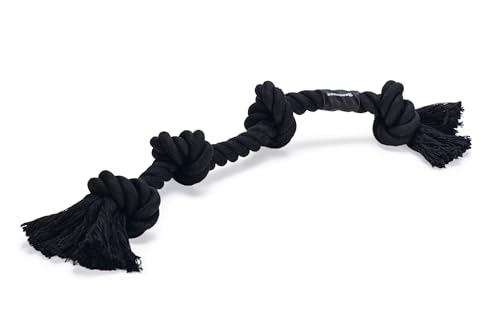 Beeztees Hundespielzeug aus Baumwolle mit 4 Knoten, verschiedene Größen, 2 Stück, groß Beeztees Hundespielzeug aus Baumwolle mit 4 Knoten, verschiedene Größen, 2 Stück, groß von CT-TRONICS