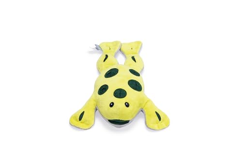 Beeztees Plüschspielzeug für Hunde | mit Snackfach | kein Quietscher | Schildkröte | Schnecke | Frosch | Schlange | 3 Stück | (Rana) von CT-TRONICS
