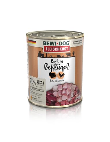 Bewi Dog Nassfutter für Hunde, 6 x 800 g (Ave) von CT-TRONICS