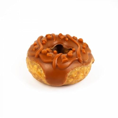 Bubimex Snack Donut aus glasiertem Huhn, Ø 7 cm, 10 Stück (Karotte) von CT-TRONICS