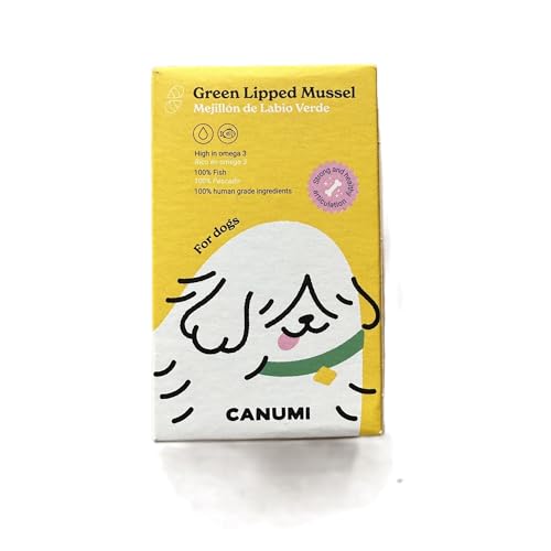 Canumi Dosen, für Hunde, 5 x 100 g, natürliche Konservierung, 100 % (grüne Lippen) von CT-TRONICS