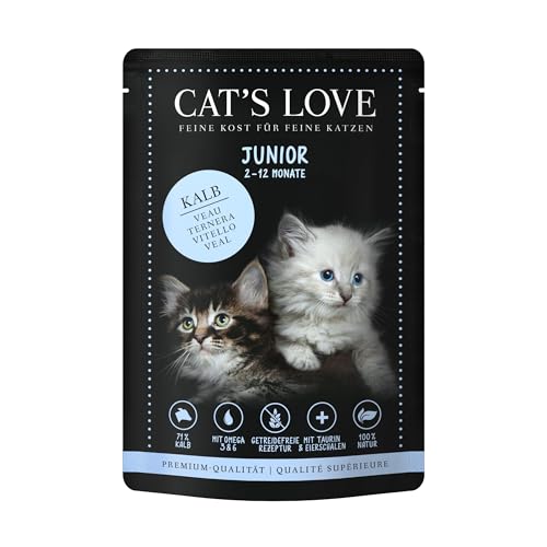 Cat'S Love Nassfutter für Katzen, verschiedene Beutel, 12 x 85 g Cat'S Love Nassfutter für Katzen, verschiedene Beutel, 12 x 85 g von CT-TRONICS