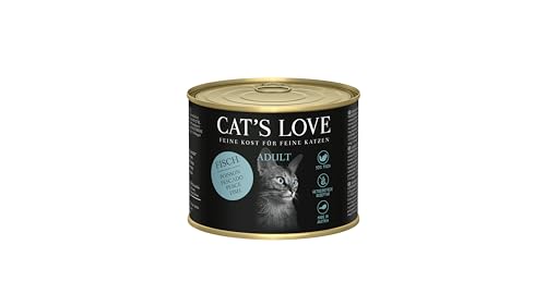 Cat'S Love | Nassfutter für Katzen | 6 x 200 g | (Fisch) von CT-TRONICS