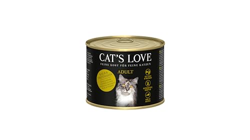 Cat'S Love | Nassfutter für Katzen | 6 x 200 g | (Kalb und Truthahn) von CT-TRONICS